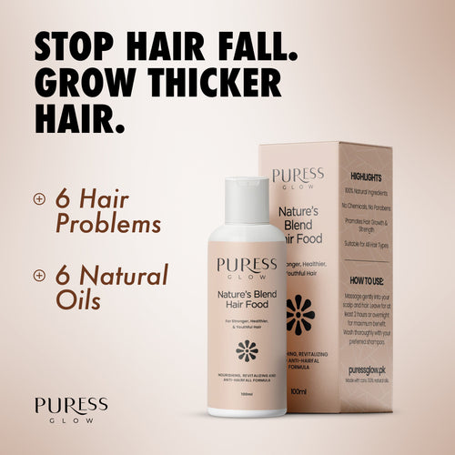 Nature's Blend Hair Food - Premium Hair Oil