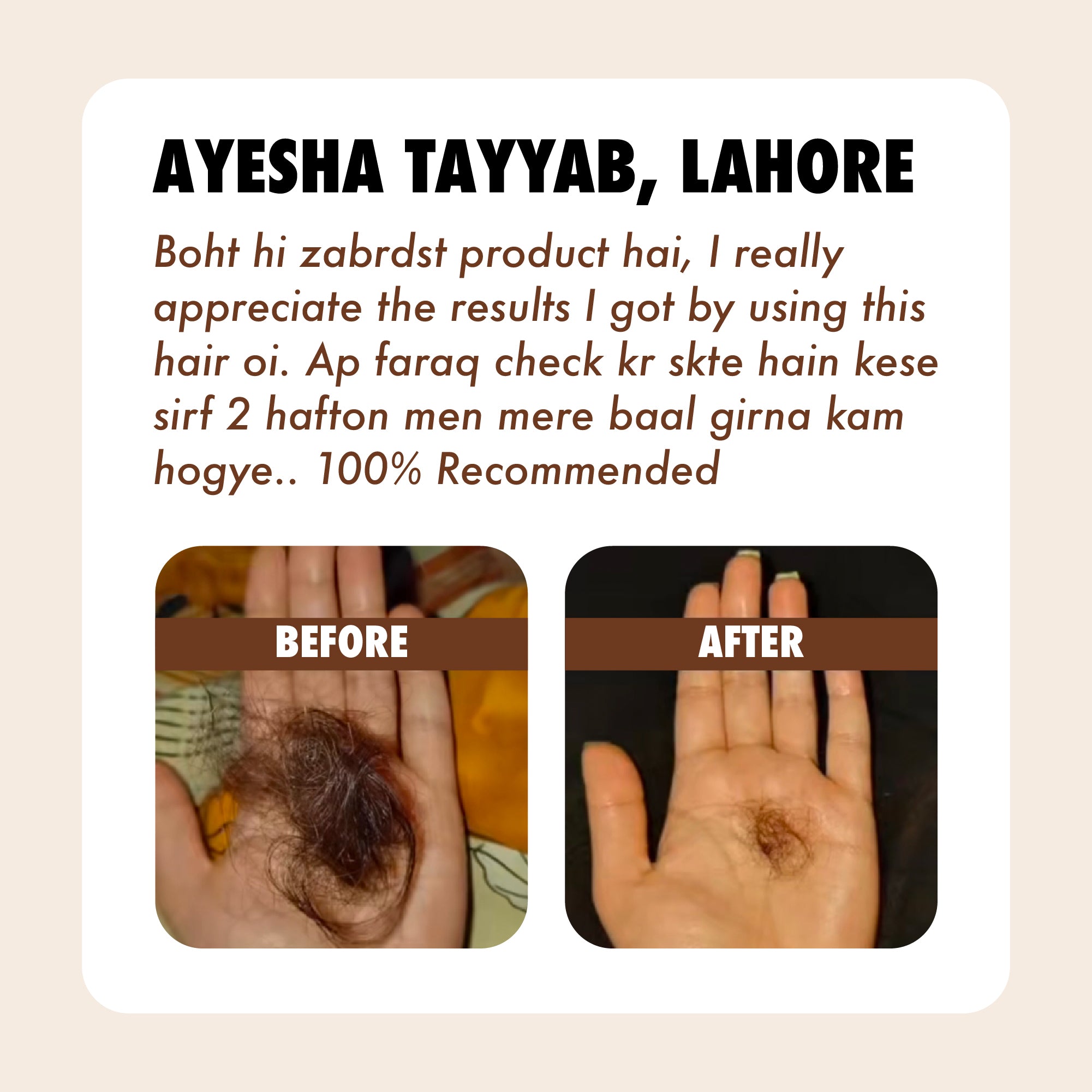 Nature's Blend Hair Food - Premium Hair Oil
